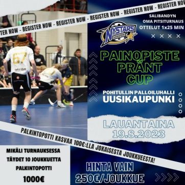 White and Blue Tennis Tournament Instagram Post